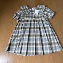 PAIR MANON チェック柄ワンピース 120