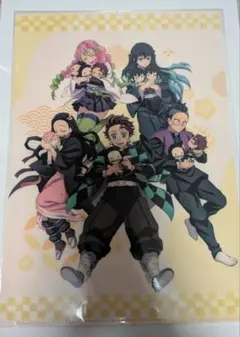 鬼滅の刃　刀鍛冶の里 クリアファイル ポップアップストア 集合