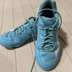MIZUNO バドミントンシューズ ライトブルーのサムネイル
