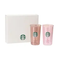 スターバックス ギフトボックス入りダブルウォール耐熱グラス355mlペアセット
