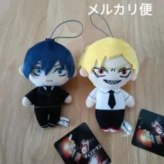 チェンソーマン ぬいぐるみ アソート デンジ 、 早川アキ タグ付き ２点セット