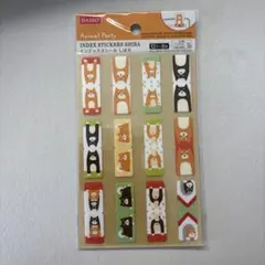 DAISO インデックスシール しば犬