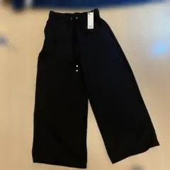 GU ドローストリングイージーワイドパンツ L