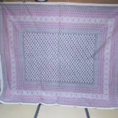 超大判エスニックインド綿マルチカバー(約220Ｘ260cm)7013