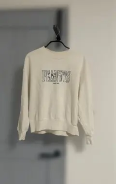 試着のみ ユニクロ ピーナッツ スウェットシャツ 長袖 ユニセックス S