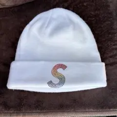 Supreme New Era Swarovski S Logo Beanie