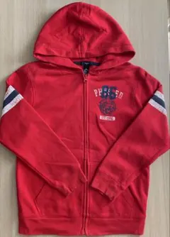 Gap kids 140㎝　パーカー　裏起毛　赤　アウター　ギャップ