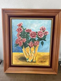 2025年最新】絵画 油絵 ばらの人気アイテム - メルカリ