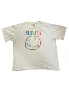 Nirvana ニルヴァーナ レインボー スマイル Tシャツ Jeff Ross