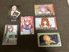 五等分の花嫁 カードセット