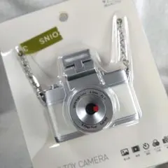 【匿名・即日発送】3coins スリコ ミニトイカメラ アイボリー　白