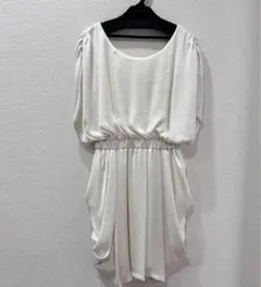 Petit Poudré ミニワンピース ドレス アイボリー