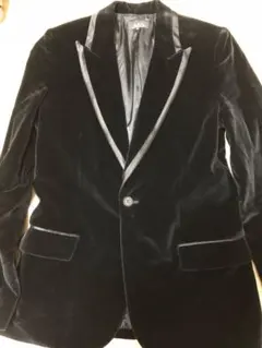 ベロア テーラードジャケット