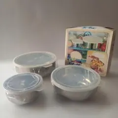 ステンレス 食品保存容器 フリーザーボール 3個セット