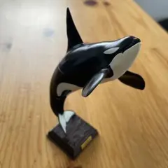 ネイチャーテクニカラー シャチ　南極　ガチャガチャ　いきもん　海の生き物