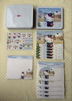 Hello Kitty 北海道限定　缶入り　レターセット
