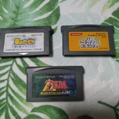 [動作未確認]ゲームボーイアドバンス ソフト 3本セット