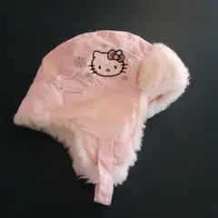 H&Mハローキティ ピンク 冬帽子