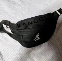 KANGOL ボディバッグ ブラック