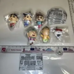 ガチャのクレヨンしんちゃん超華麗！均熱のカスカベダンサーズマスコット全6種コンプ