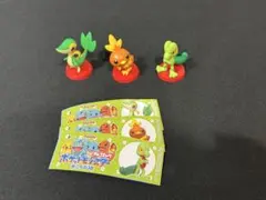 ポケモン チョコエッグ 旅立ちの3匹 アチャモ キモリ ツタージャ