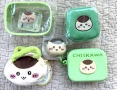 【新品】ちいかわ プライズ品・ポーチ くりまんじゅう 5個セット まとめ売り