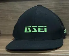 issei 一誠 フラットキャップ ストレートキャップ ステッカー付き issei 一誠 フラットキャップ ストレートキャップ ステッカー