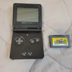 ゲームボーイアドバンス SP ブラック + スーパーマリオアドバンス4