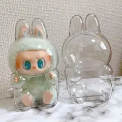 ❤︎選べる2セット売り❤︎ Labubuクリアケース Have a seatラブブ