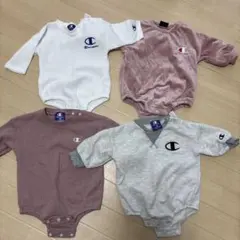 ピンク ロンパース