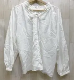 N. Natural Beauty Basic 前後2Wayフリルネックブラウス