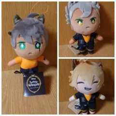 ツイステッドワンダーランド EXぬいぐるみ レオナ ラギー ジャック