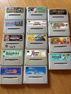 ■スーパーファミコンソフト 動作未確認14点セット