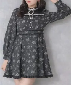 ROJITA レース ワンピース 黒のサムネイル