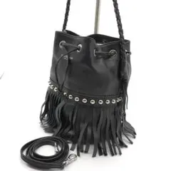 【美品・高級】J&M DAVIDSON カーニバル レザー 2WAY ブラック