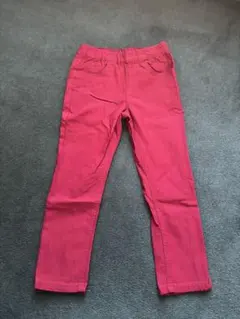 スラップスリップ　パンツ　えんじ色