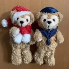 ダッフィー 初期　クリスマス　SSコロンビア トリコロールマフラー　ノーマル