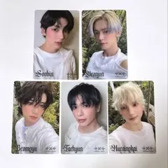 TXT tomorrow  m2u ラキドロ　5枚コンプセット TXT tomorrow m2u ラキドロ 5枚コンプセット TXT tomorrow m2u