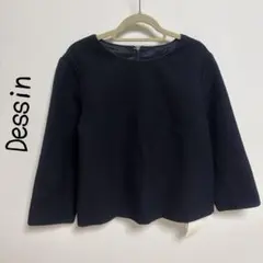 新品 Dessin ツイードカットソー フォーマル