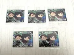 鬼滅の刃 ウエハース シール 炭治郎 義勇 5枚セット 新品未開封