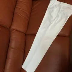 新品/ユニクロ/アンクルパンツ/ホワイト/S