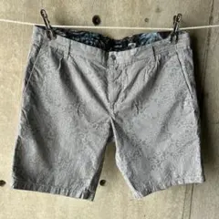 REPLAY 総柄ショートパンツ グレー W36