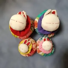 ちりめん細工！おチビのぷくりんうさちゃん！ ちりめん細工！おチビのぷくりんうさちゃん！ - メルカリ