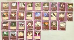 Rのおまけ有　ユニアリ エヴァ 紫 U.C.4コン入りまとめ売りセット　107枚