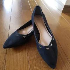 スエードパンプス　Lサイズ