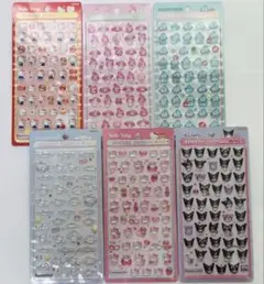 【正規品】ボンボンドロップシール　ミニ　サンリオ　6種類