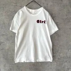 COMME des GARÇONS SHIRT ロゴTシャツ L 白のサムネイル