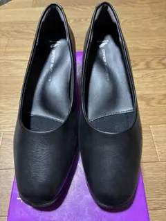 OFFICE SUPPORT パンプス　ブラック24cm