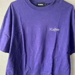 XLARGE 紫 スカル カクテル Tシャツ L