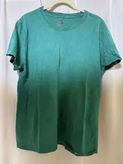 Hanes Perfect T 半袖 Tシャツ グリーン サイズLのサムネイル